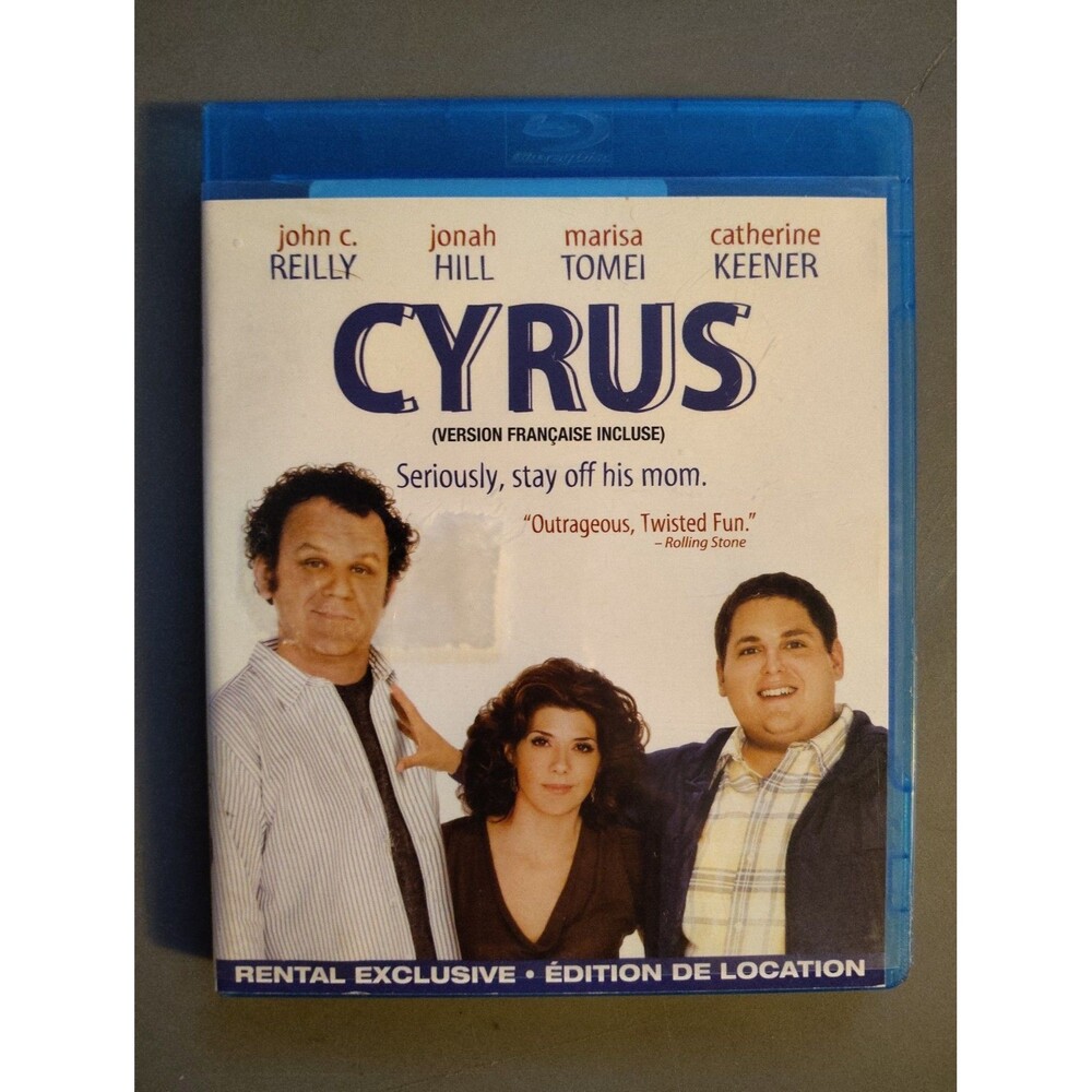 Cyrus Blu-ray 2010 Jonah Hill John C Reilly Rental Exclusive Canadian Bilingual